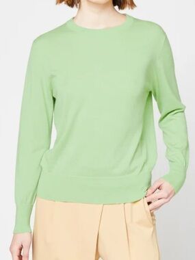 Kim Rogers Mint Crewneck Sweater cashmere